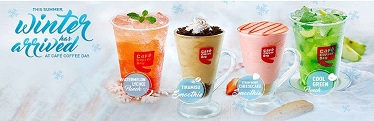 India Desire : Askme.com : Buy 1 Get 1 on all Beverages From Cafe Coffee Day At Rs 19